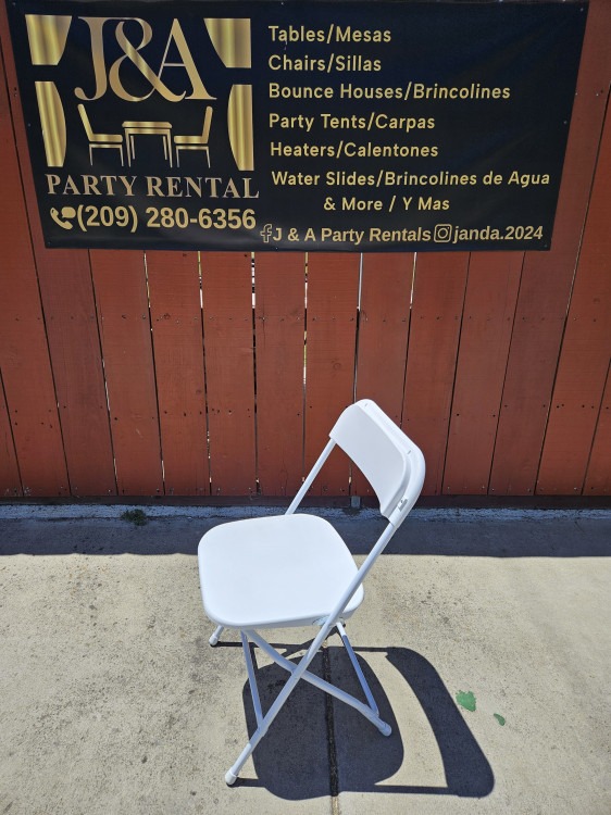 White Plastic Chair