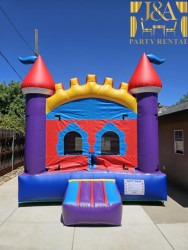 Purple Castle Bounce House