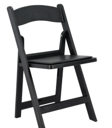 Black Resin Chair