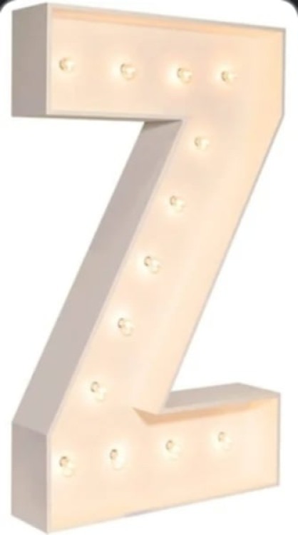 4 FT Marquee Letter