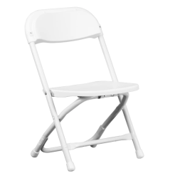 Child White Plastic Chair