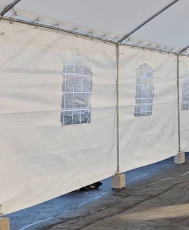Side Window Tent Wall 20ft/30ft/40ft