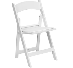 Child White Resin Chair
