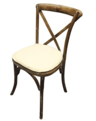 Cross back Chair